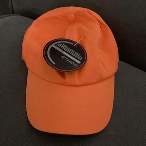Orange hat, great condition.
